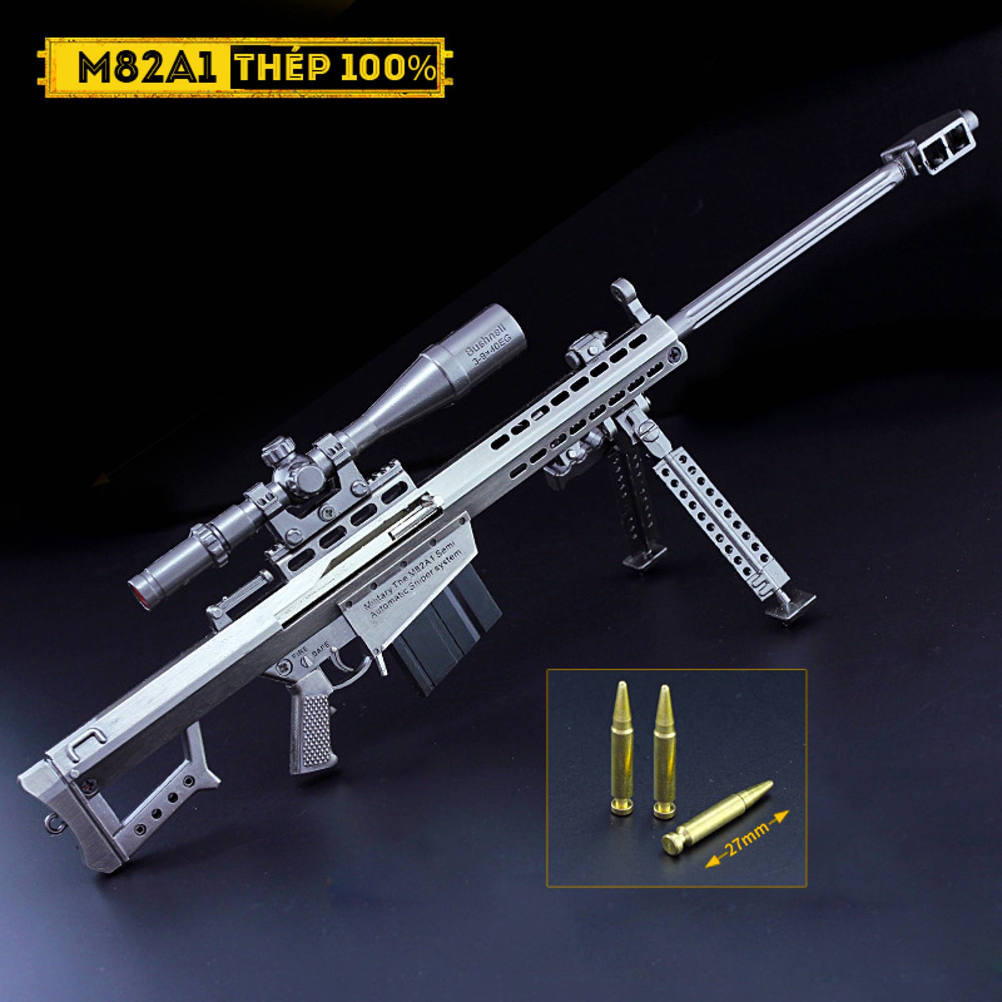 3 Khẩu súng mô hình mini bắn đạn bi AK47 M16 M4A1