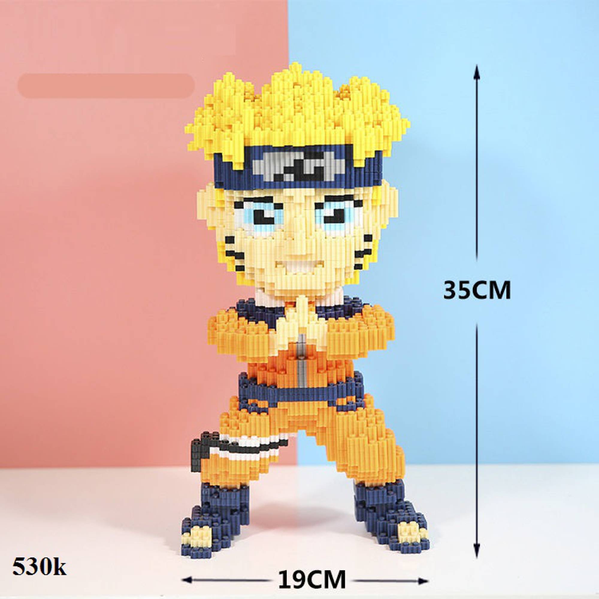Mô Hình đồ chơi  Naruto có 3 đầu cao 25cm hàng chất lượng  Naruto  Có  Hộp Màu