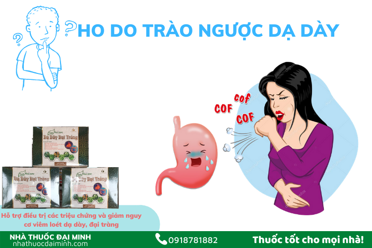 ho do trào ngược dạ dày