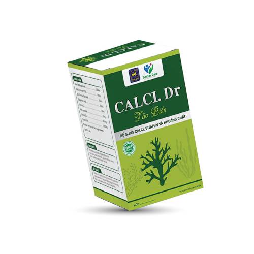 CALCI. DR TẢO BIỂN - BỔ SUNG CANXI, VITAMIN VÀ KHOÁNG CHẤT