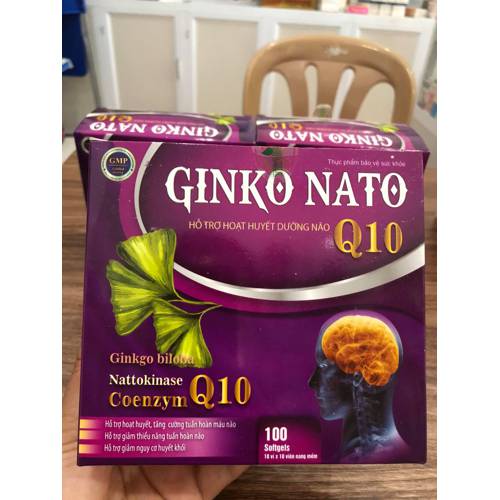 HOẠT HUYẾT DƯỠNG NÃO GINKO NATO Q10