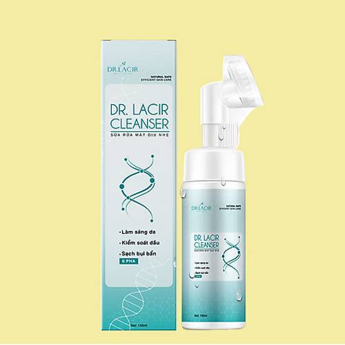 SỮA RỬA MẶT DỊU NHẸ CHO DA NHẠY CẢM DRLACIR CLEANSER