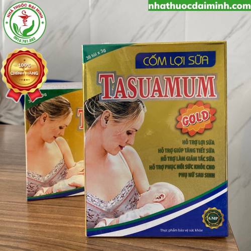 Cốm Lợi Sữa Tasuamum Gold - Hỗ Trợ Tăng Tiết Sữa, Giảm Tắc Tia Sữa, Phục Hồi Sức Khỏe Sau Sinh