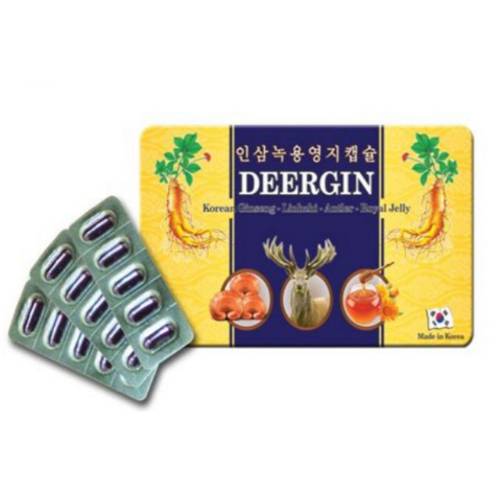 DEERGIN - THUỐC BỔ TĂNG CƯỜNG SỨC KHỎE HIỆU QUẢ CỦA HÀN QUỐC