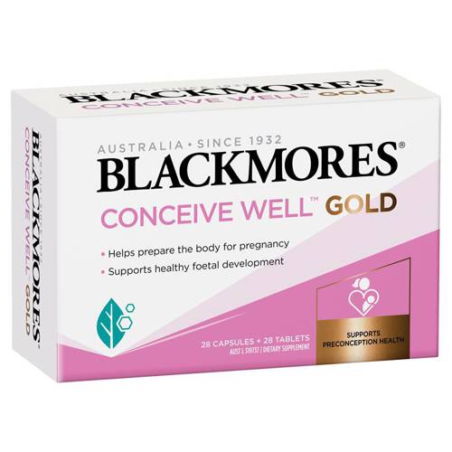 Viên uống Blackmores Conceive Well Gold 56 Viên của Úc - Tăng khả năng thụ thai