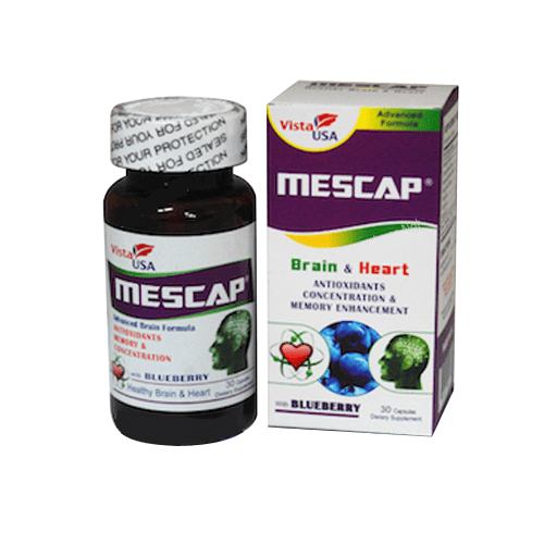 MESCAP BRAIN HEART - VIÊN BỔ NÃO, GIẢM ĐAU ĐẦU