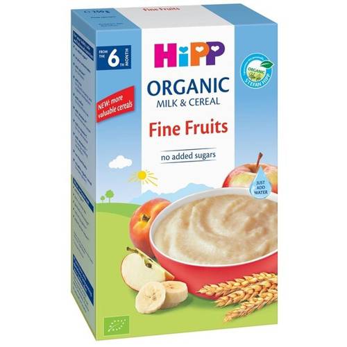 BỘT ĂN DẶM SỮA HIPP HOA QUẢ TỔNG HỢP FINE FRUITS