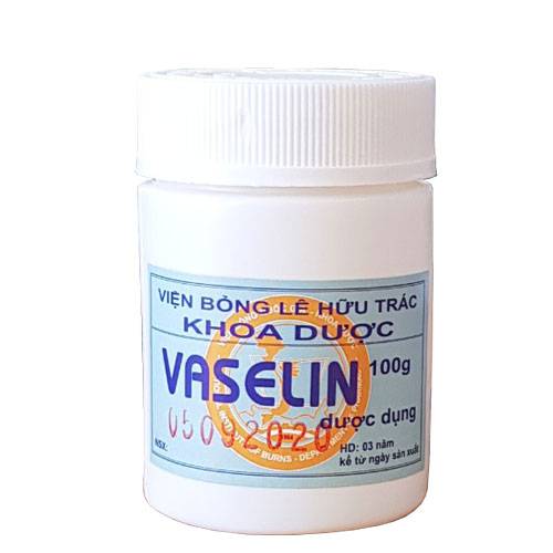 Vaseline viện bỏng Lê Hữu Trác – Khoa dược Học viện Quân y