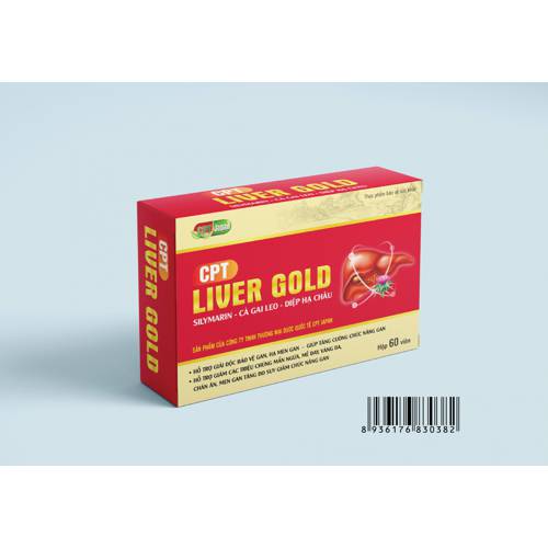 CPT LIVER GOLD - HỖ TRỢ GIẢI ĐỘC VÀ BẢO VỆ GAN