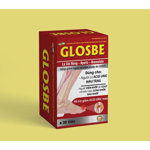 VIÊN DƯỠNG KHỚP GLOSBE CPT JAPAN - GIẢM NGUY CƠ VIÊM KHỚP DO GOUT