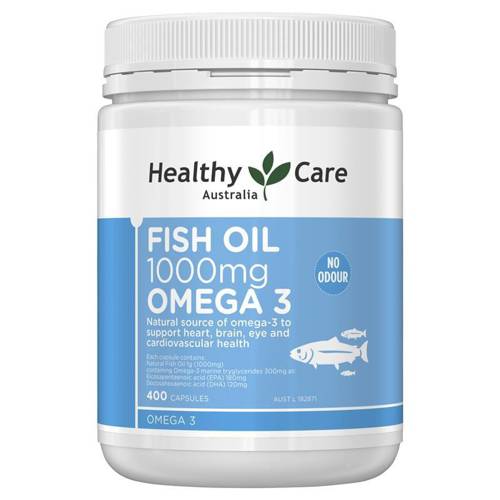 Viên uống dầu cá Omega-3 Healthy Care của Úc