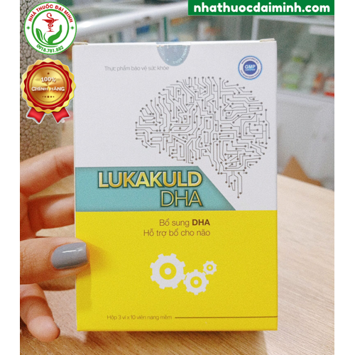 LUKAKULD DHA - BỔ SUNG DHA GIÚP PHÁT TRIỂN NÃO BỘ