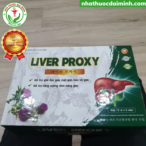 Liver Proxy - Thanh Nhiệt, Giải Độc, Tăng Cường Chức Năng Gan