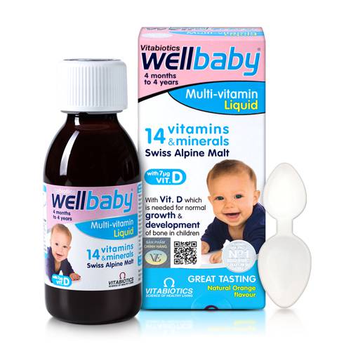 VITAMIN TỔNG HỢP CHO BÉ WELLBABY