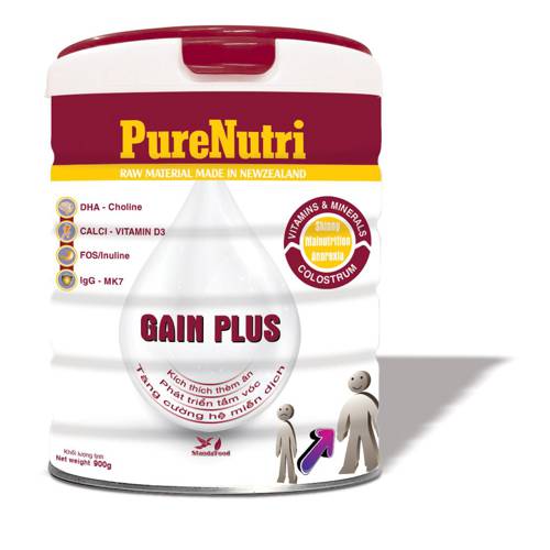 SỮA PURENUTRI GAIN PLUS