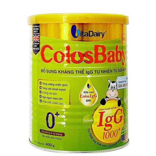 Sữa non ColosBaby 0+ (trẻ từ 0 – 12 tháng)