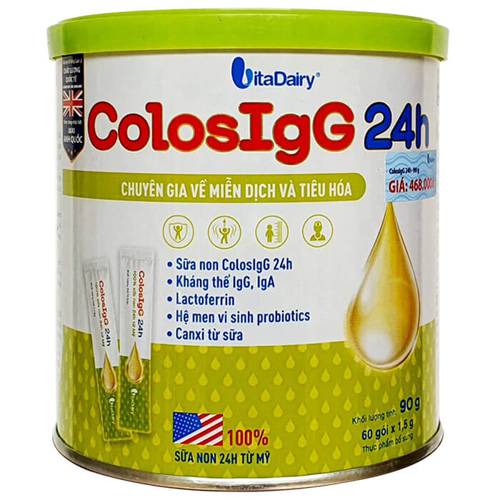 Sữa non ColosIgG 24h 90G (60 gói x 1.5g)