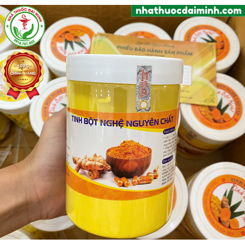 Tinh Bột Nghệ Nguyên Chất Cao Cấp 500g