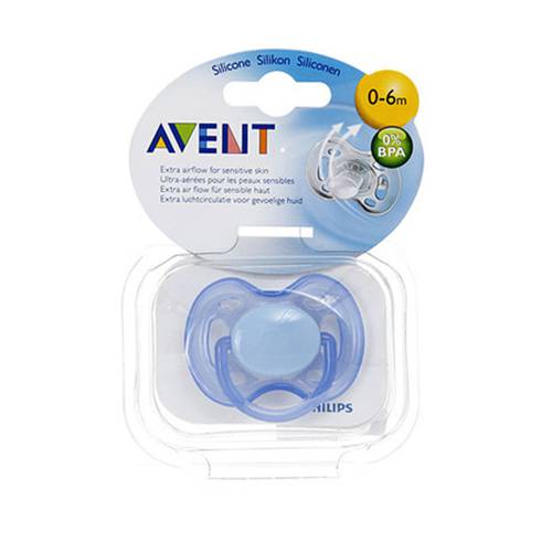 TY NGẬM SILICONE PHILIPS AVENT CHO BÉ TỪ 0-6 THÁNG TUỔI