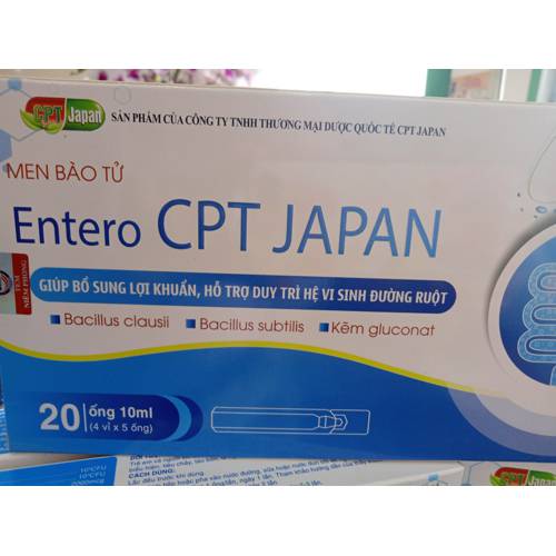 MEN BÀO TỬ ENTERO CPT JAPAN - BỔ SUNG LỢI KHUẨN ĐƯỜNG RUỘT