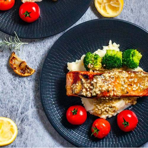 Lemon Garlic Butter Salmon