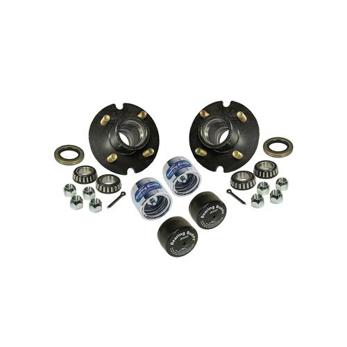 Bộ lắp ráp trung tâm đoạn giới thiệu với bạn bè và áo ngực của Chrome - Vòng bi ID 1 inch