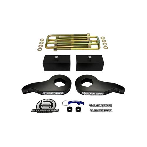 Hệ thống treo tối cao - Chevy + GMC K1500 + Tahoe + Yukon + Suburban 3 Thang treo trước + 2 Bộ nâng