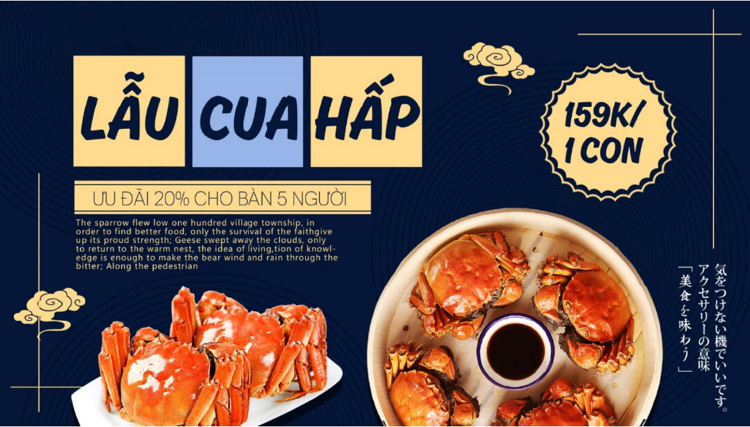 Lẩu cua hấp