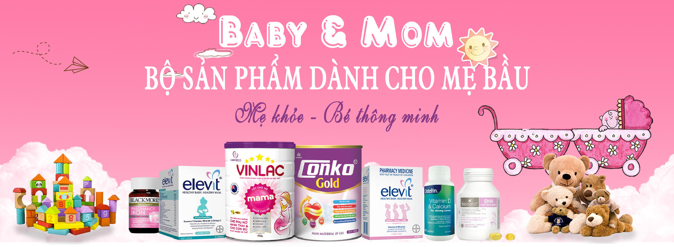 Bộ sản phẩm dành cho mẹ bầu