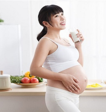 Sữa mẹ bầu