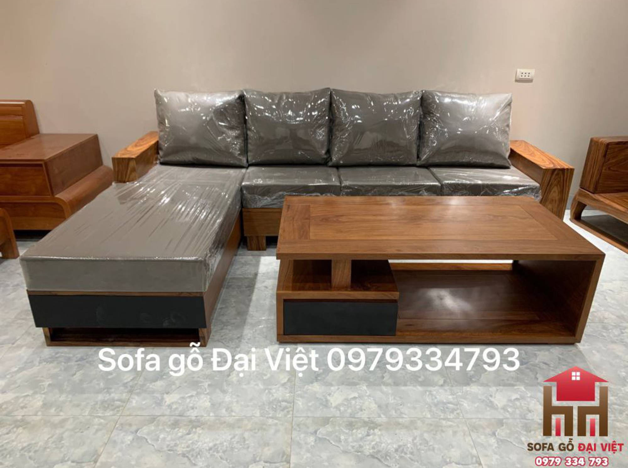 Bàn sofa gỗ tự nhiên
