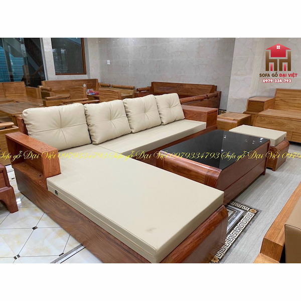 Sofa gỗ hiện đại - Lựa chọn hoàn hảo cho phòng khách