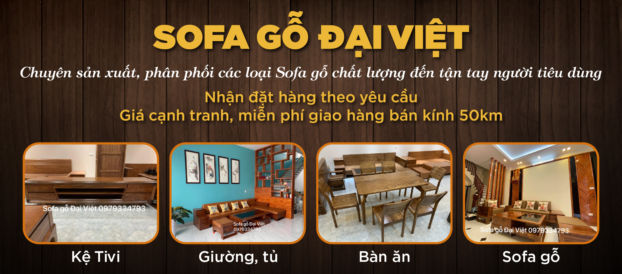 Sofa Gỗ Đại Việt