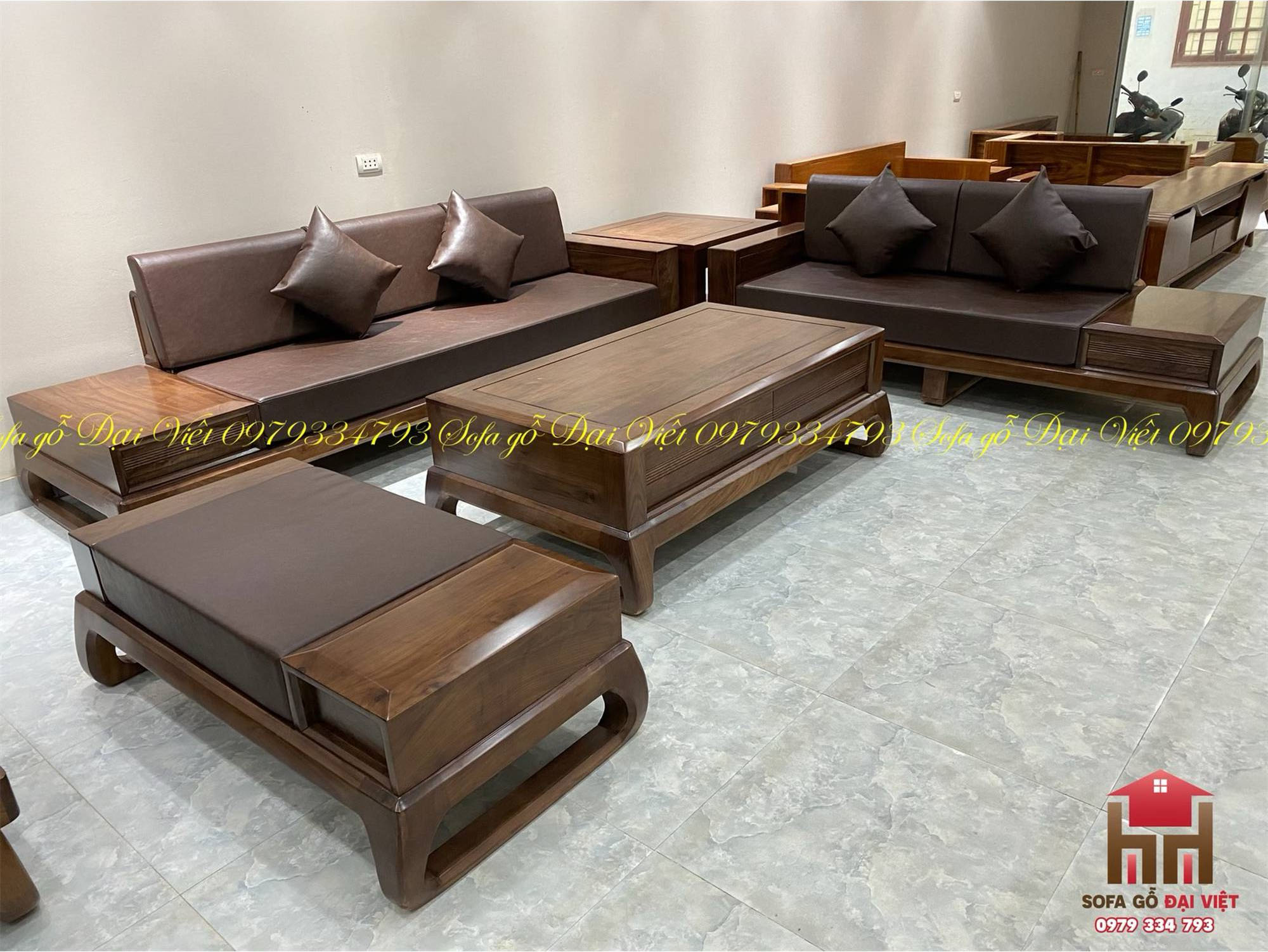 Sofa gỗ óc cho đẹp - So sánh gỗ sồi và gỗ óc chó