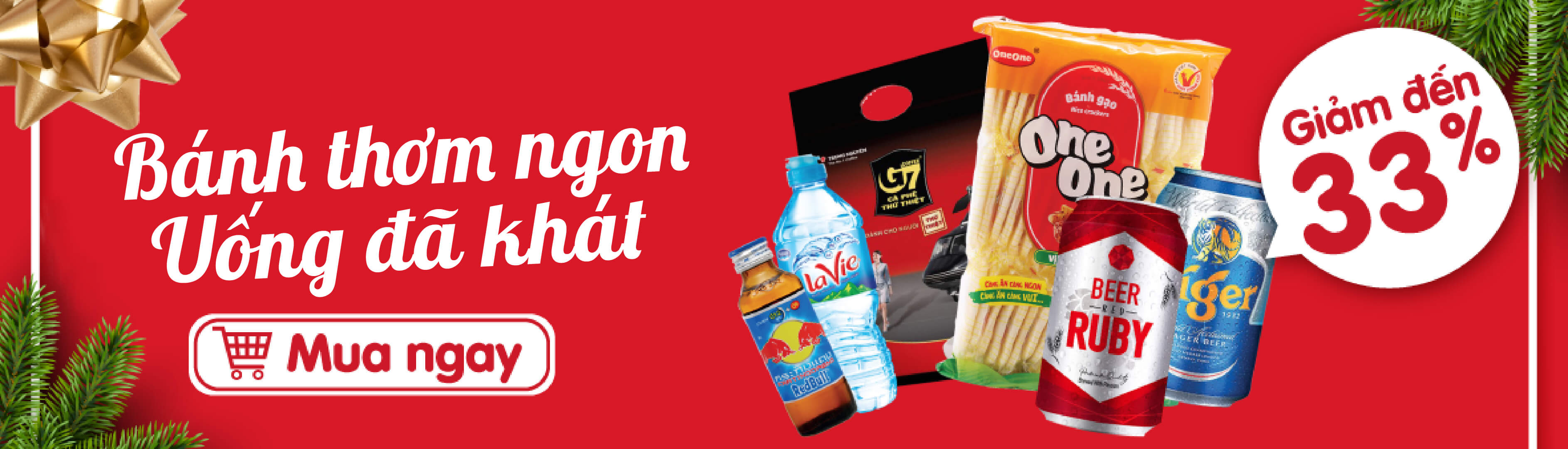 Bánh thơm ngon- uống đã khát