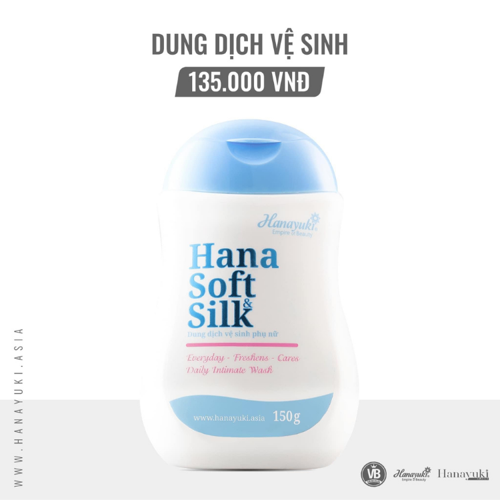 Hana Soft & Silk Dung dịch vệ sinh dành cho vùng tam giác