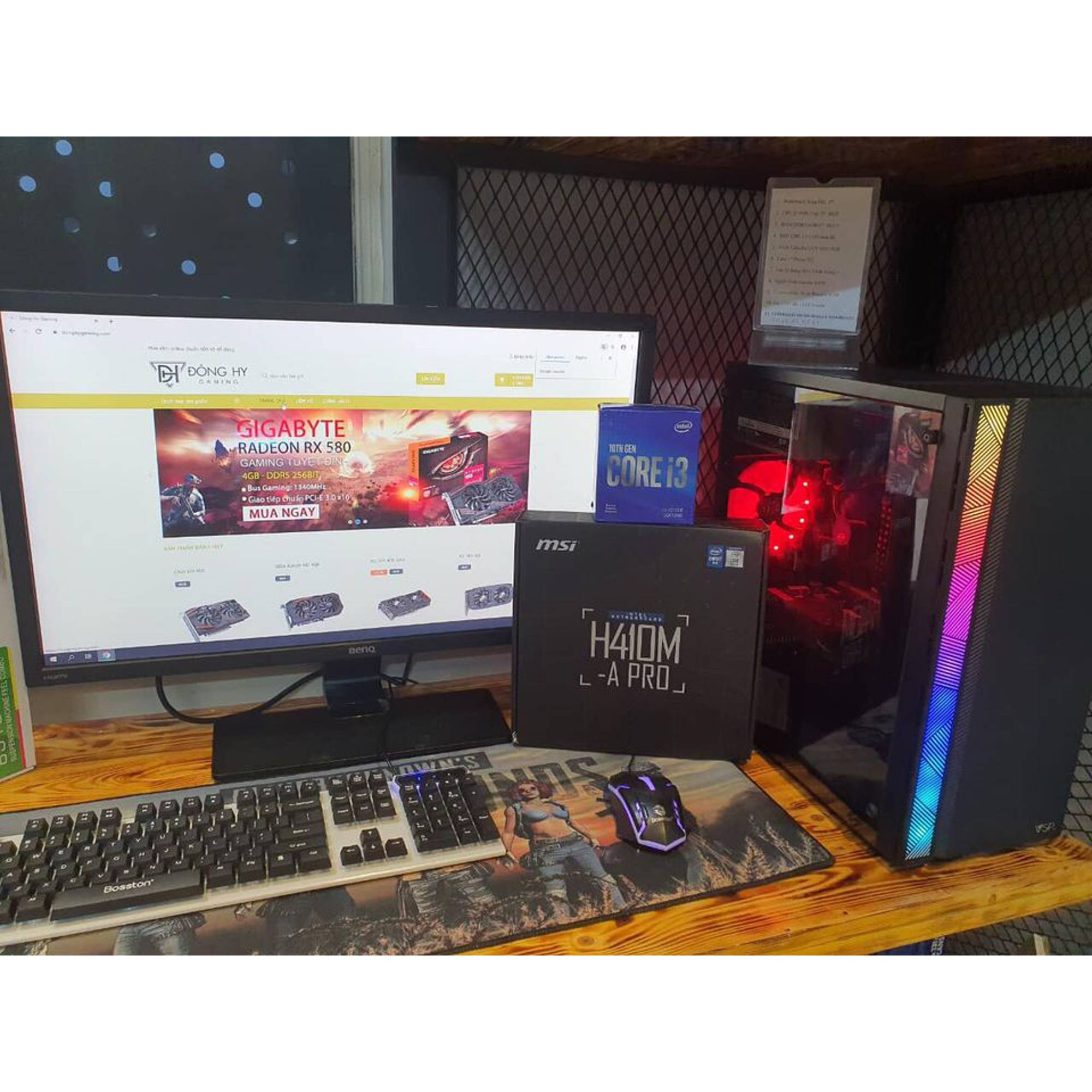 Venta > i3 10100f rx 570 > en stock